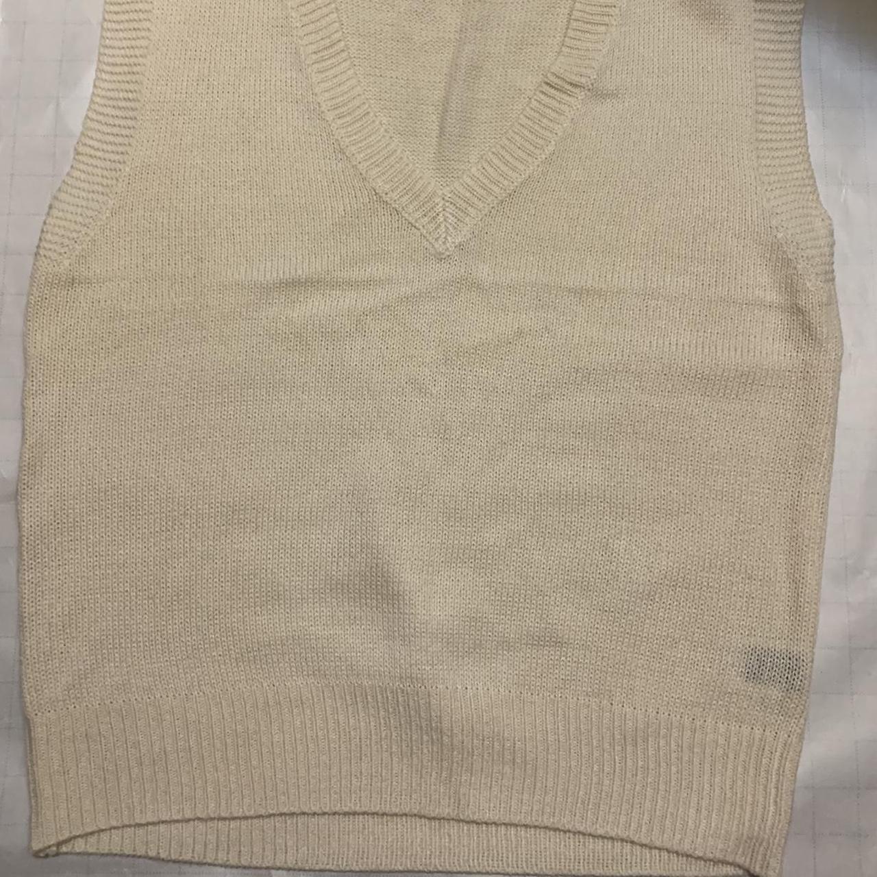 Super cute cream colored vest from SHEIN ☺️ This vest... - Depop