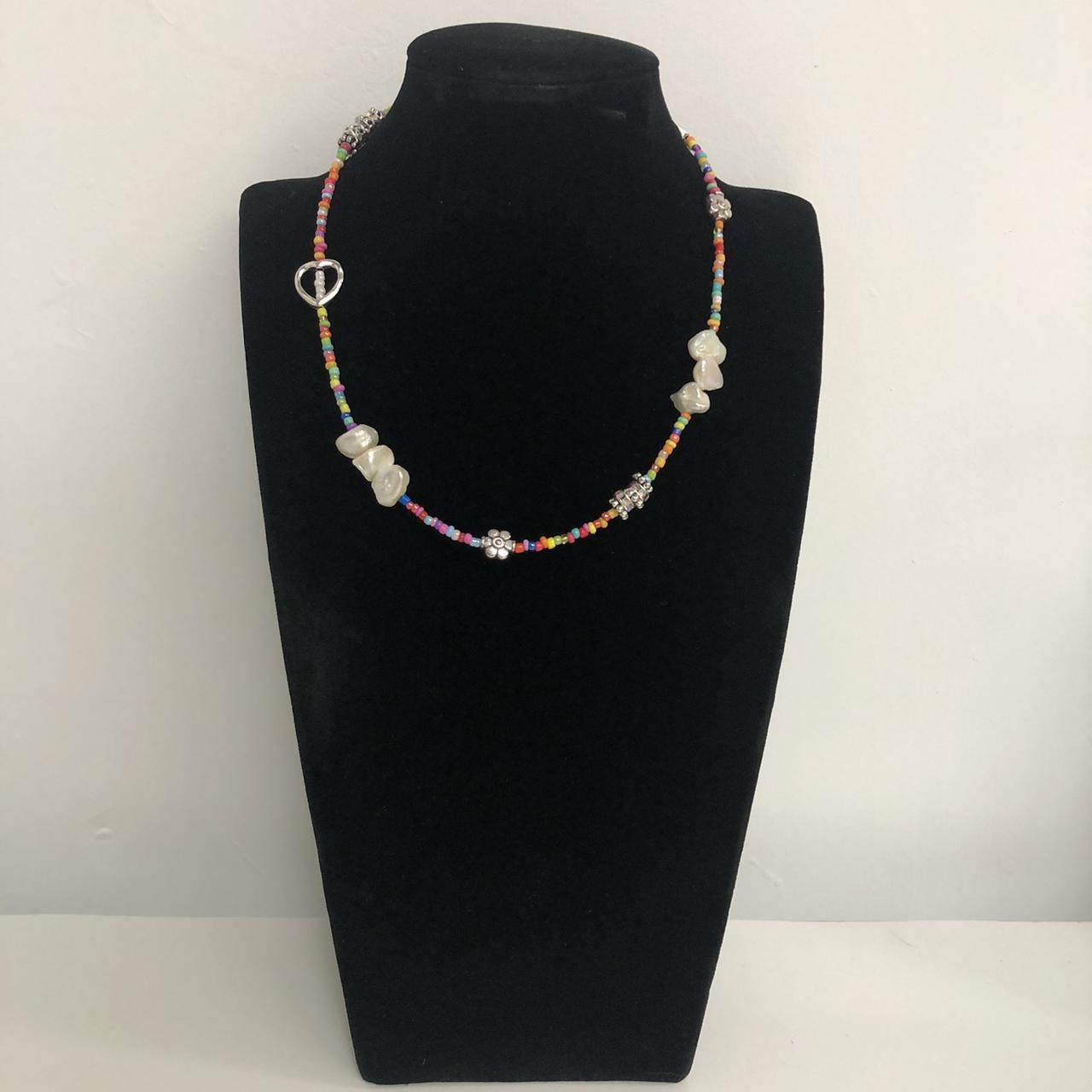 Product Image 2 - Multicolor Seed Bead Choker Necklace