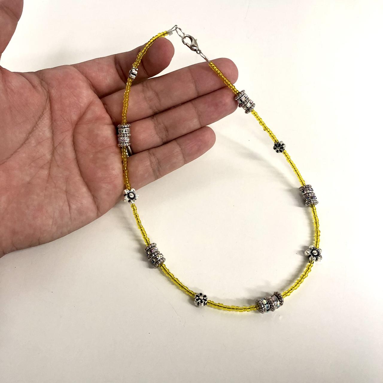 Women's Yellow and Silver Jewellery (3)