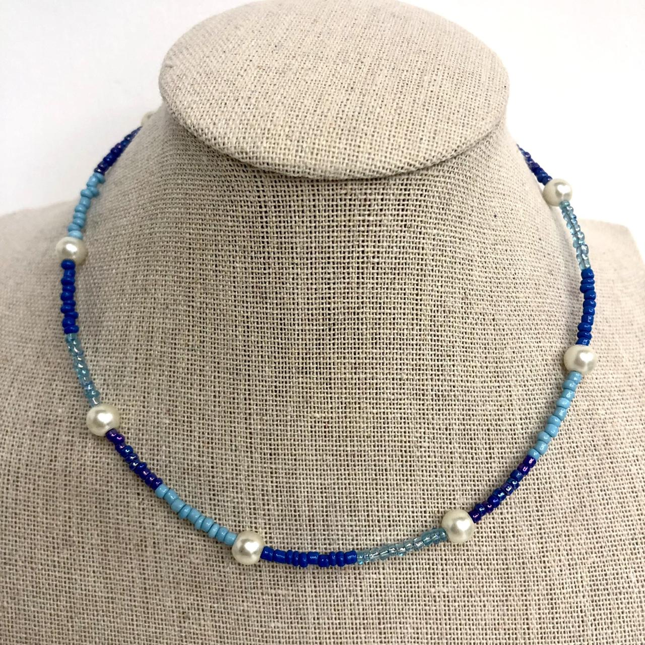 Women's Blue and Silver Jewellery