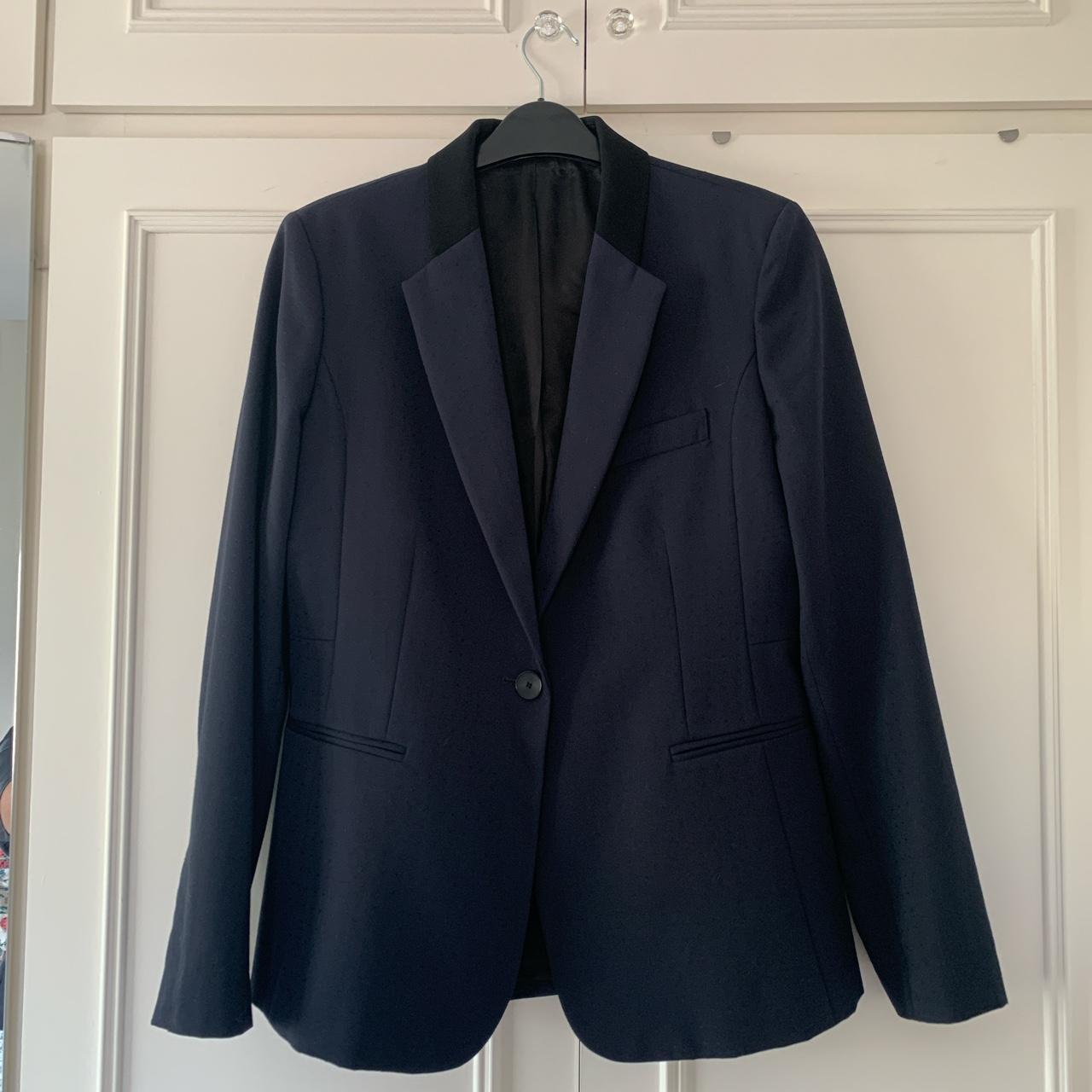 Women's Navy Jacket | Depop