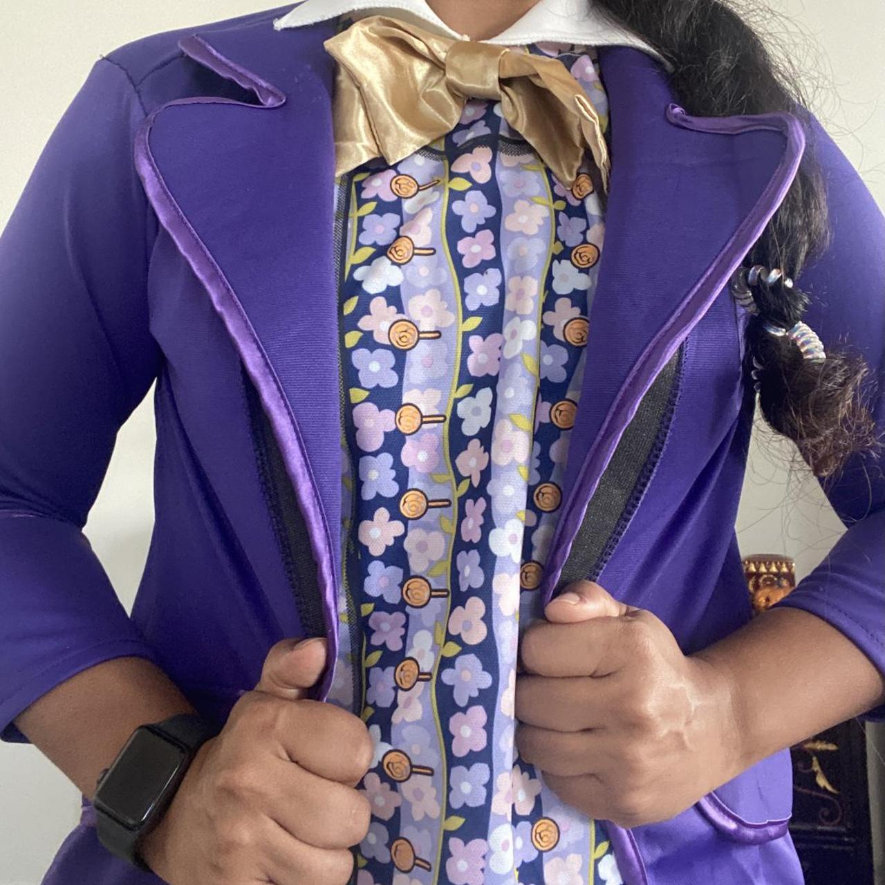 Kids Willy Wonka costume coat only. Fits as you - Depop