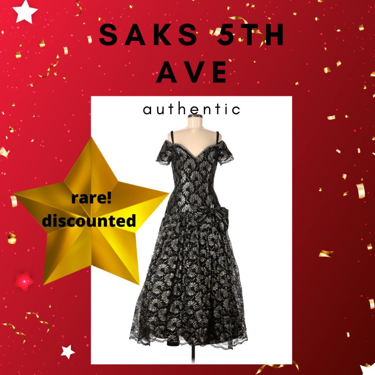 Designer Saks 5th Avenue Dress Don't miss this one. ... - Depop