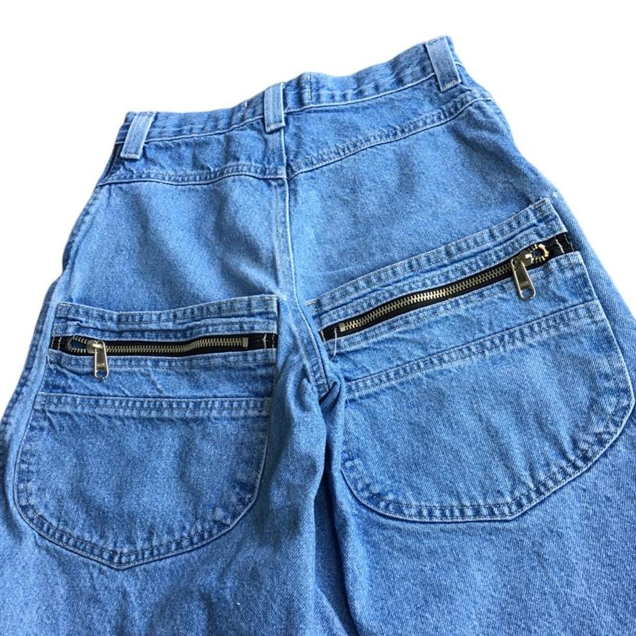 90S Embellished Light-Wash Lee Pipes Jean Shorts... - Depop