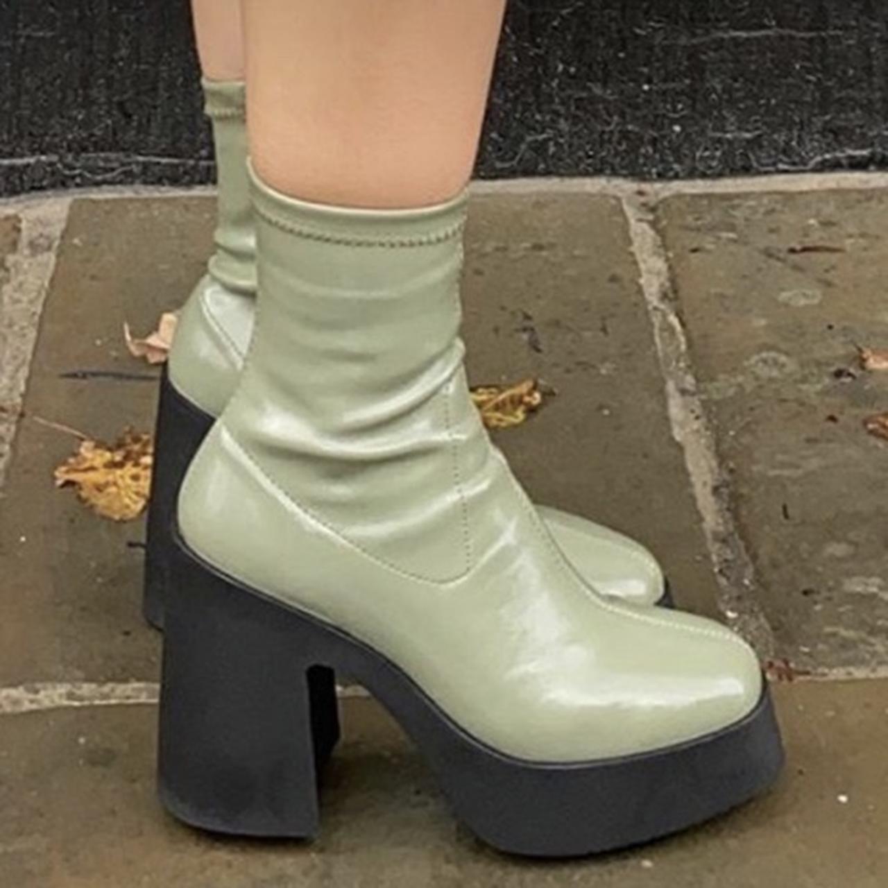 asos green boots