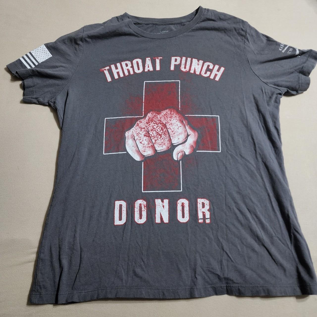 grunt style throat punch t shirt