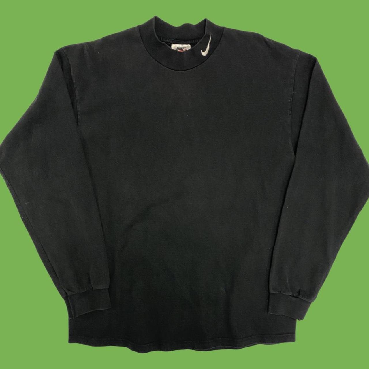 nike black turtleneck