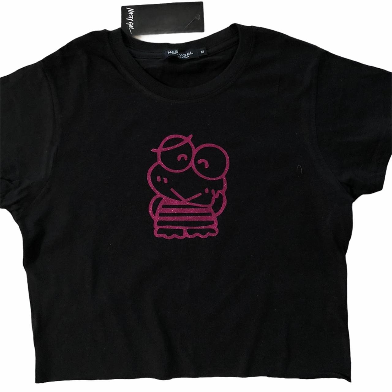 Hello Kitty Winky Face Women's Crop Top T-Shirt