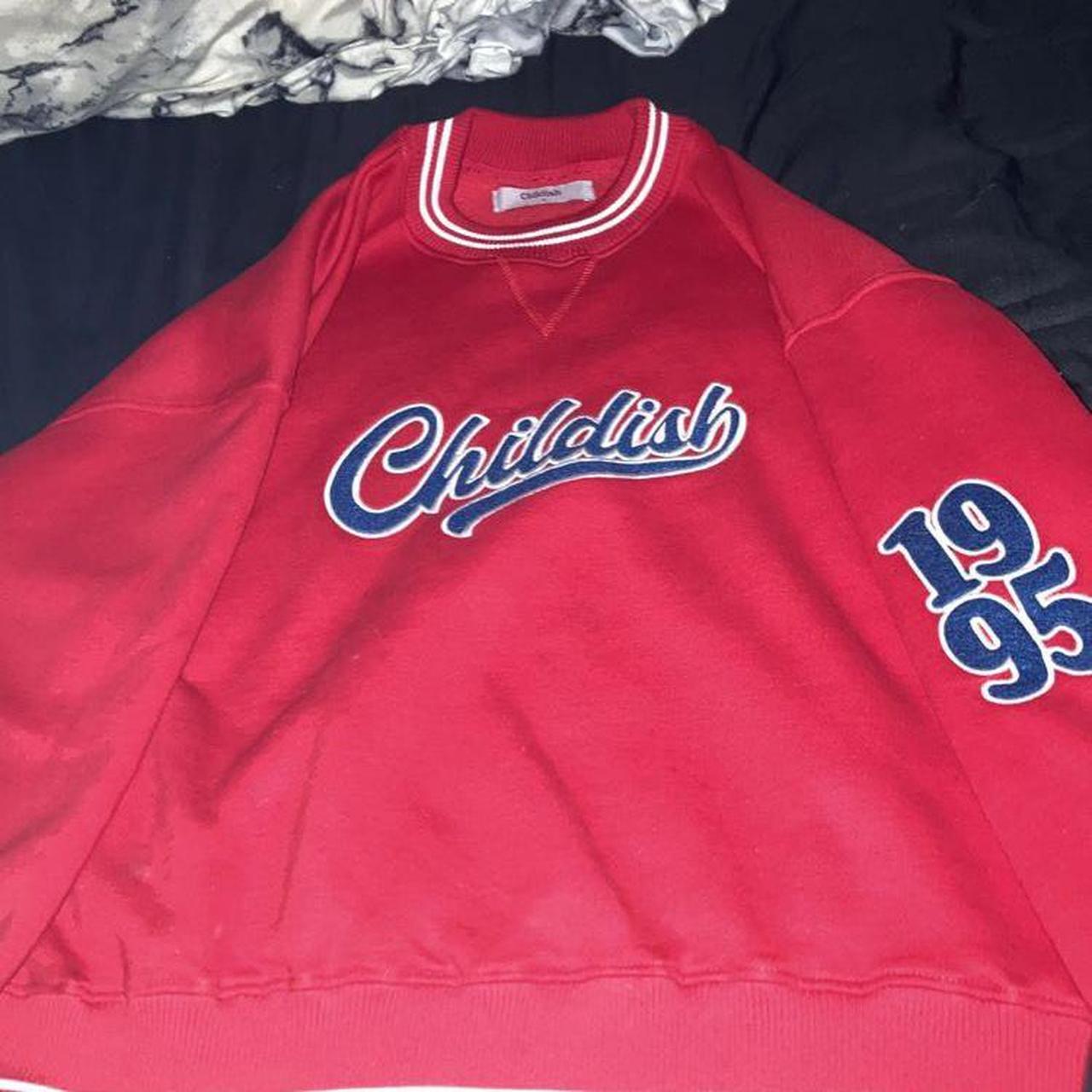Chicago cubs Red Jacket tshirt. Intentionally faded - Depop