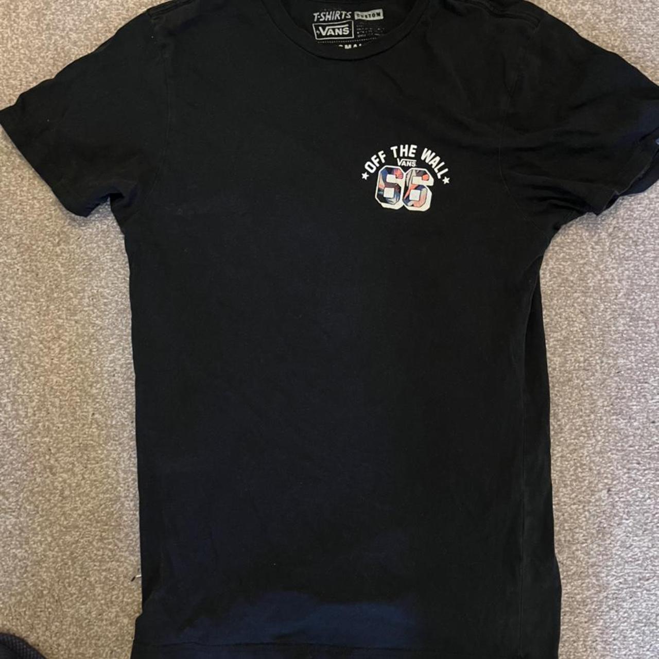 Vans Men's Black T-shirt | Depop