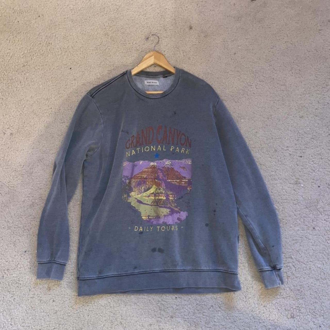 READ ENTIRE CAPTION!! Pacsun grand canyon crewneck.... - Depop