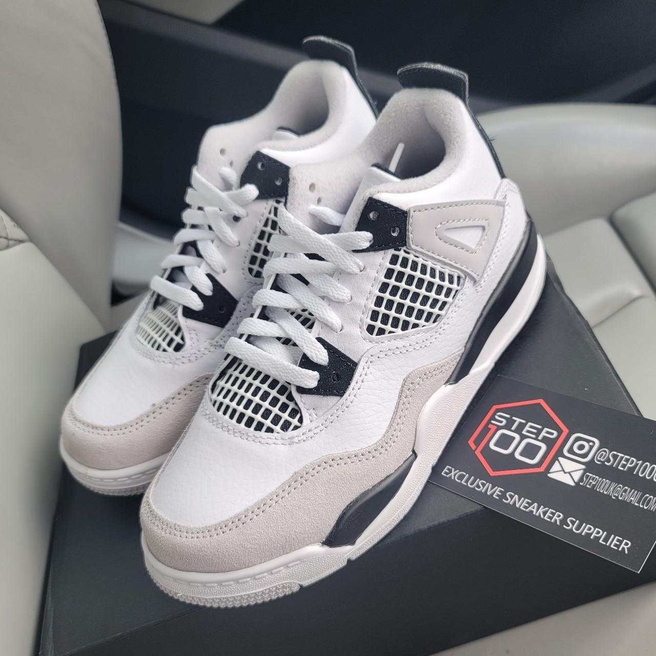 JORDAN 4 MILITARY BLACK UK2 12 PS BRANDNEW DEADSTOCK... Depop