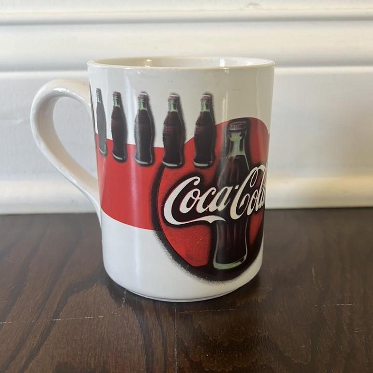 Coca-Cola Cream and Red Dinnerware | Depop