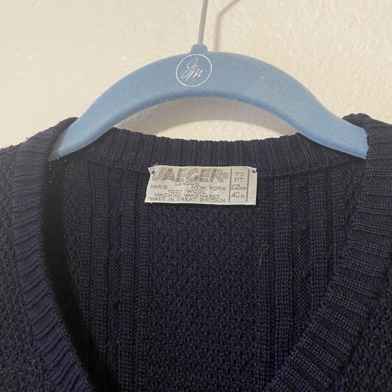 Vintage Jaeger 100% Wool Made In Britain Women’s... - Depop