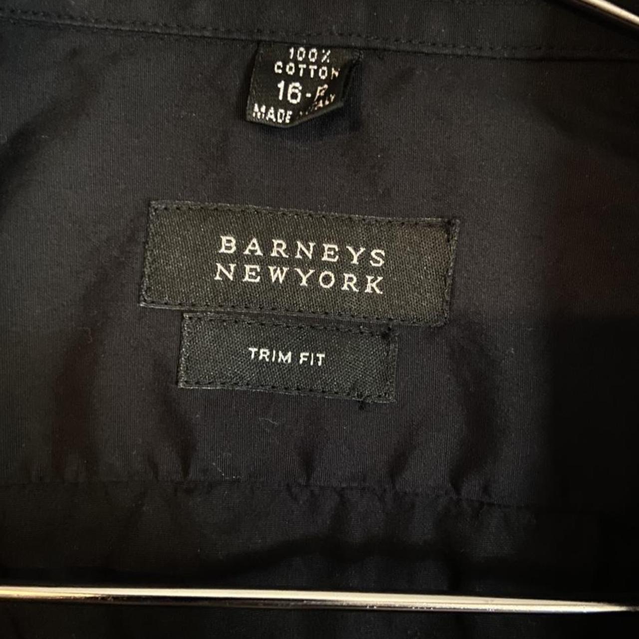 Barney's Men's Black Shirt (3)