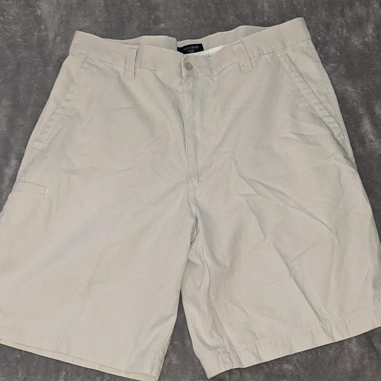 Men's Cream and Tan Shorts | Depop