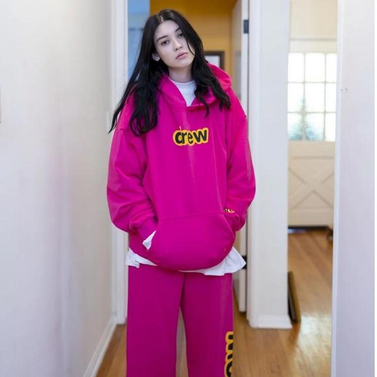 Drew house pink sweatpants sale