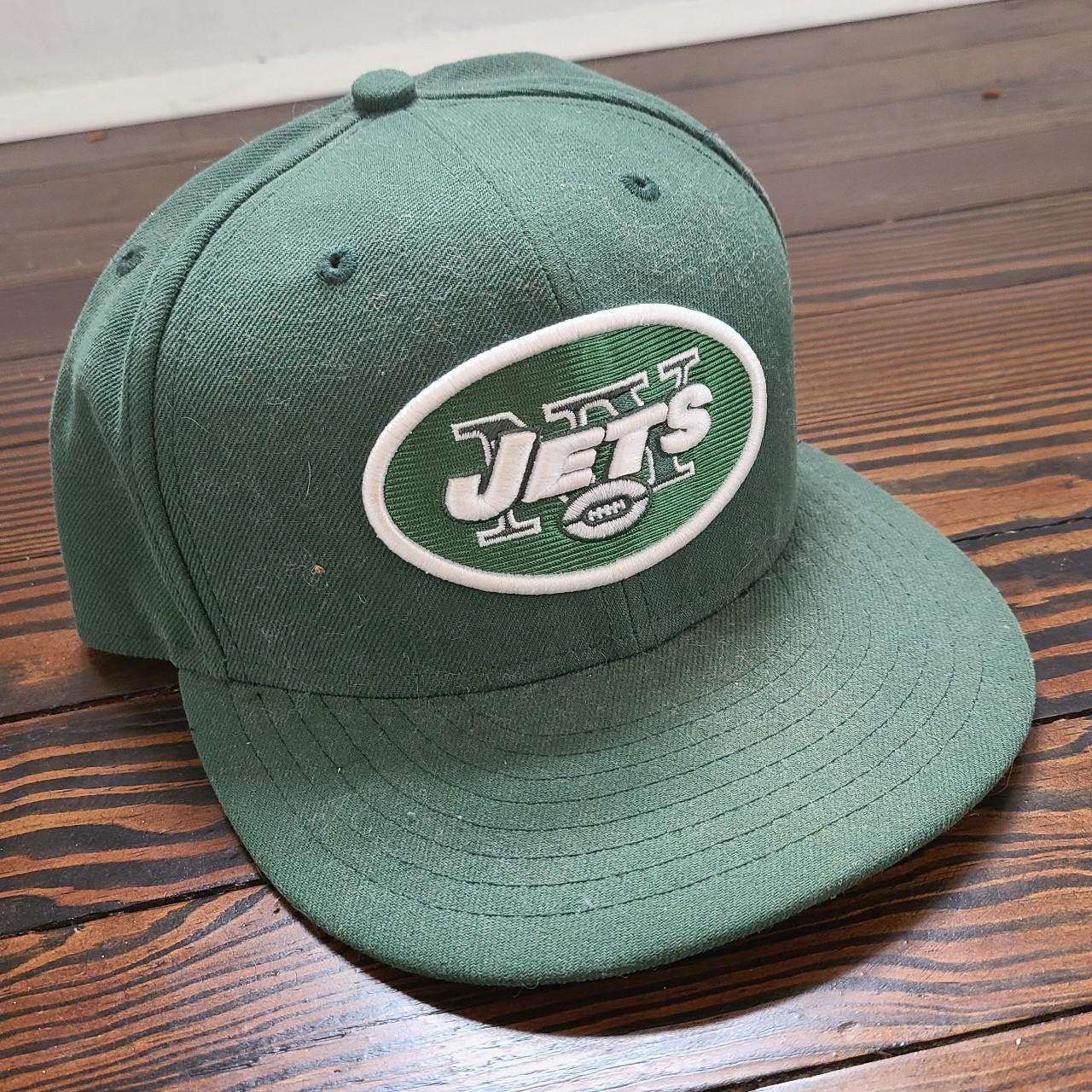 NY Jets New Era fitted hat. Official NFL hat size 7 - Depop