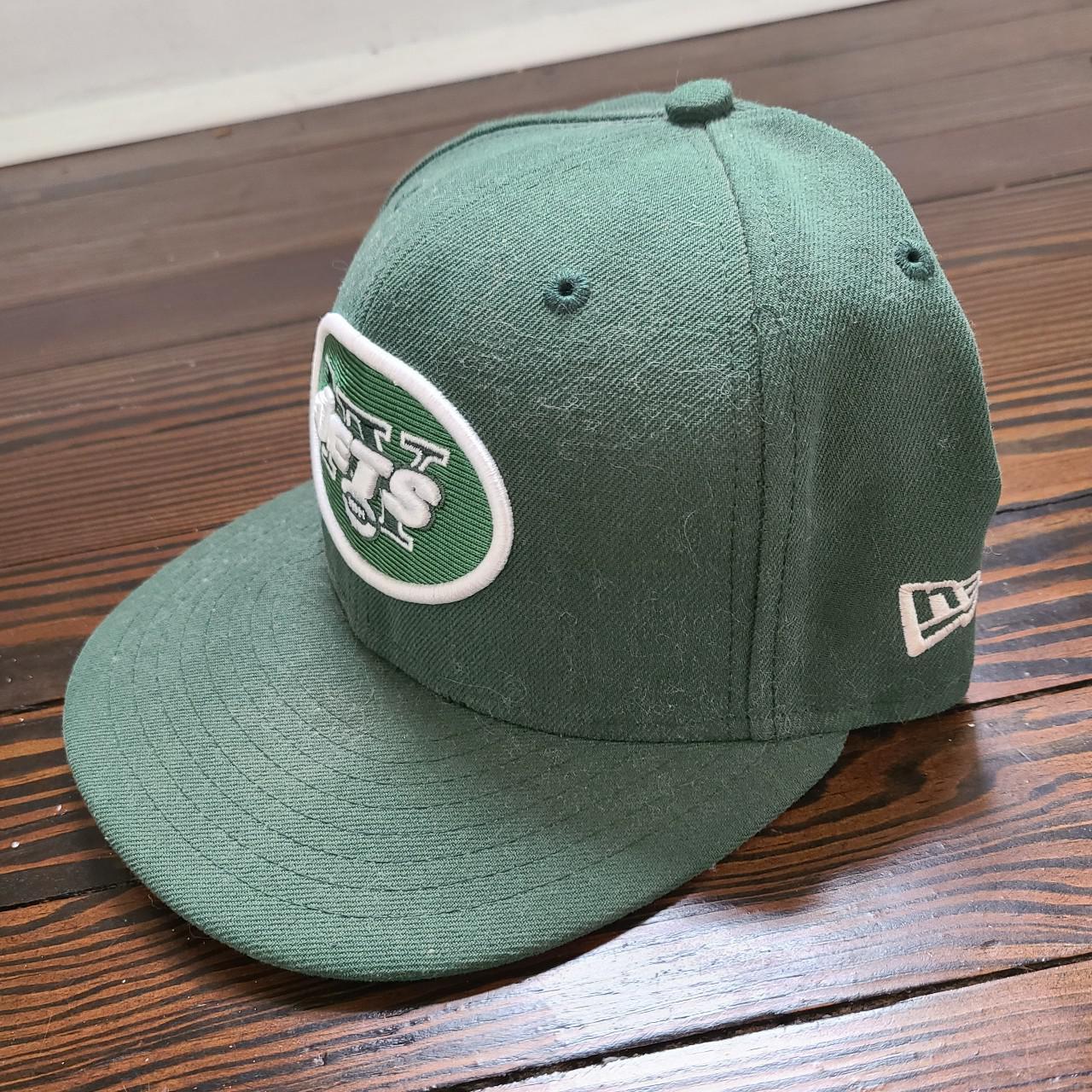 EUC NFL Team Apparel NY Jets Distressed Hat - One - Depop