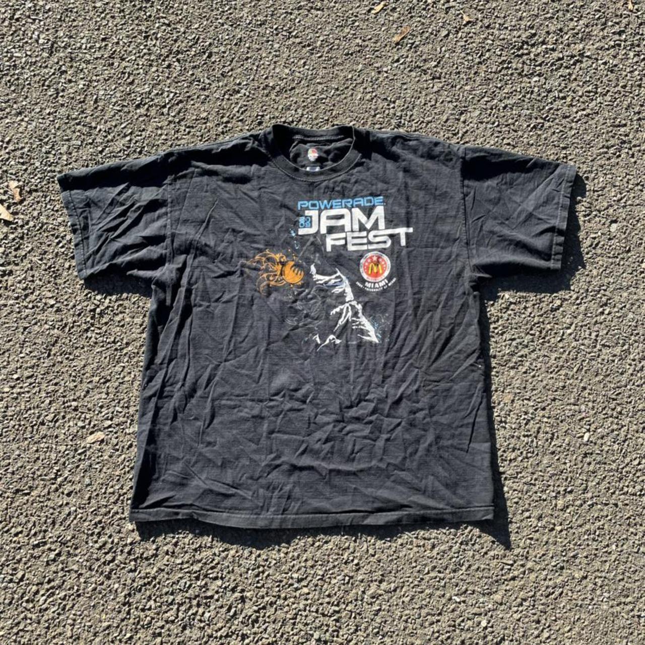 Powerade Jam Fest Miami Tshirt sick graphic on... Depop