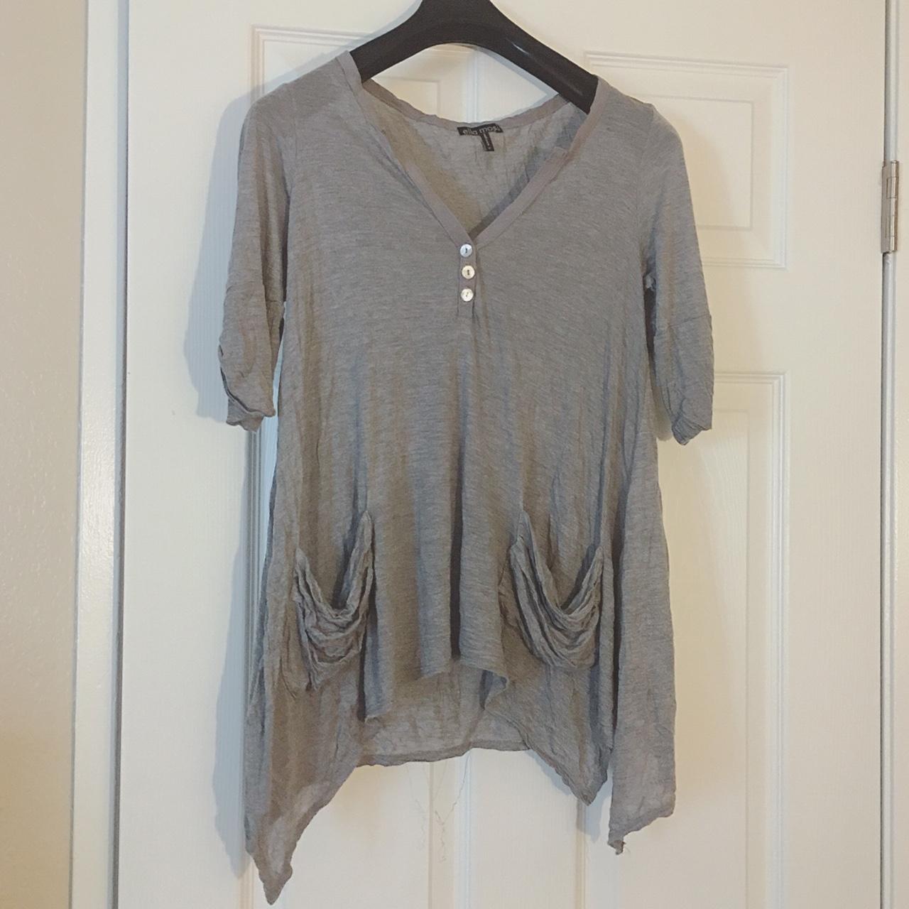 Beautiful Ella Moss (from Anthro/Anthropologie) gray... - Depop