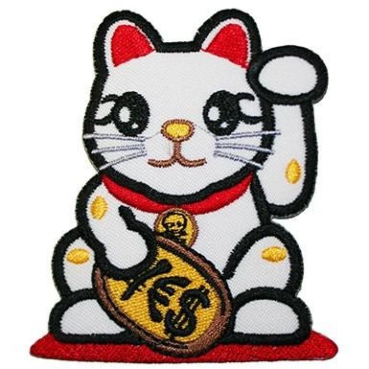 100 cotton embroidered patch with vegan iron on... Depop