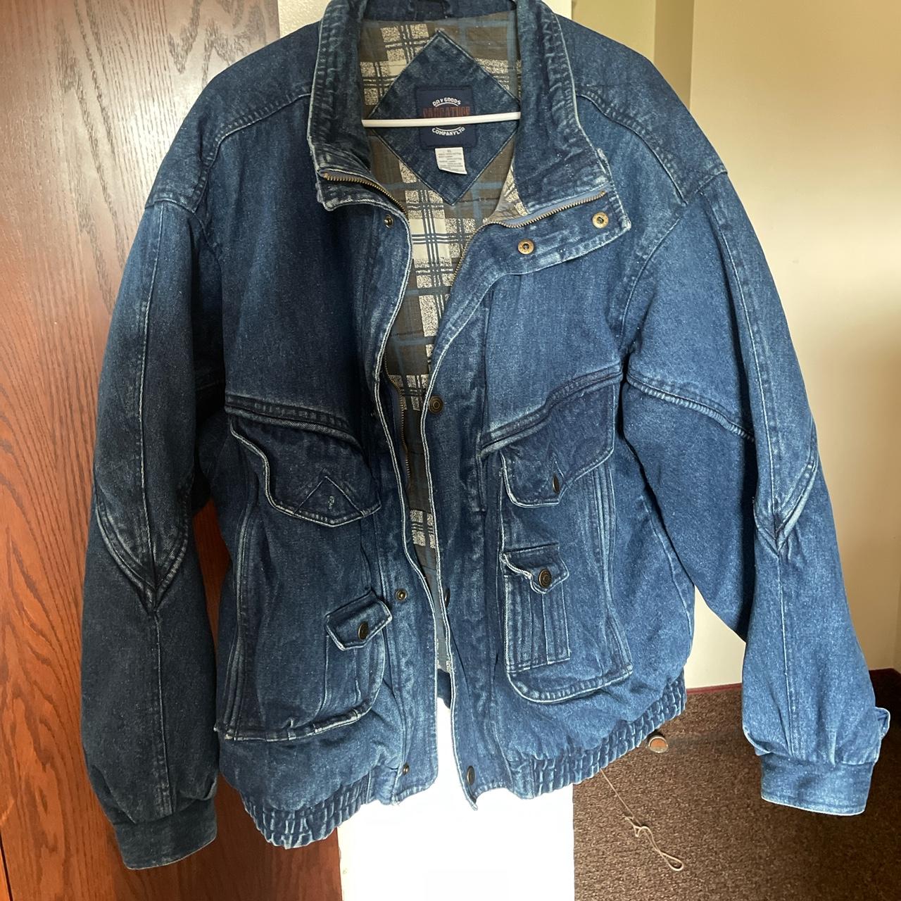 blanket lined jean jacket