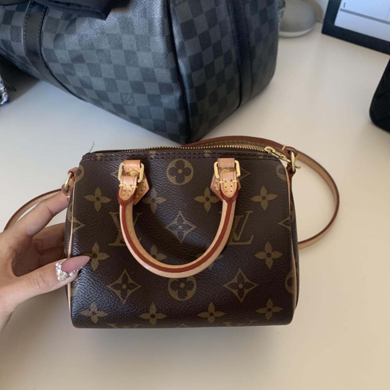 Louis vuitton multicolor nano speedy <No proof of - Depop