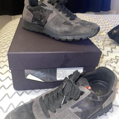 prada camo runner