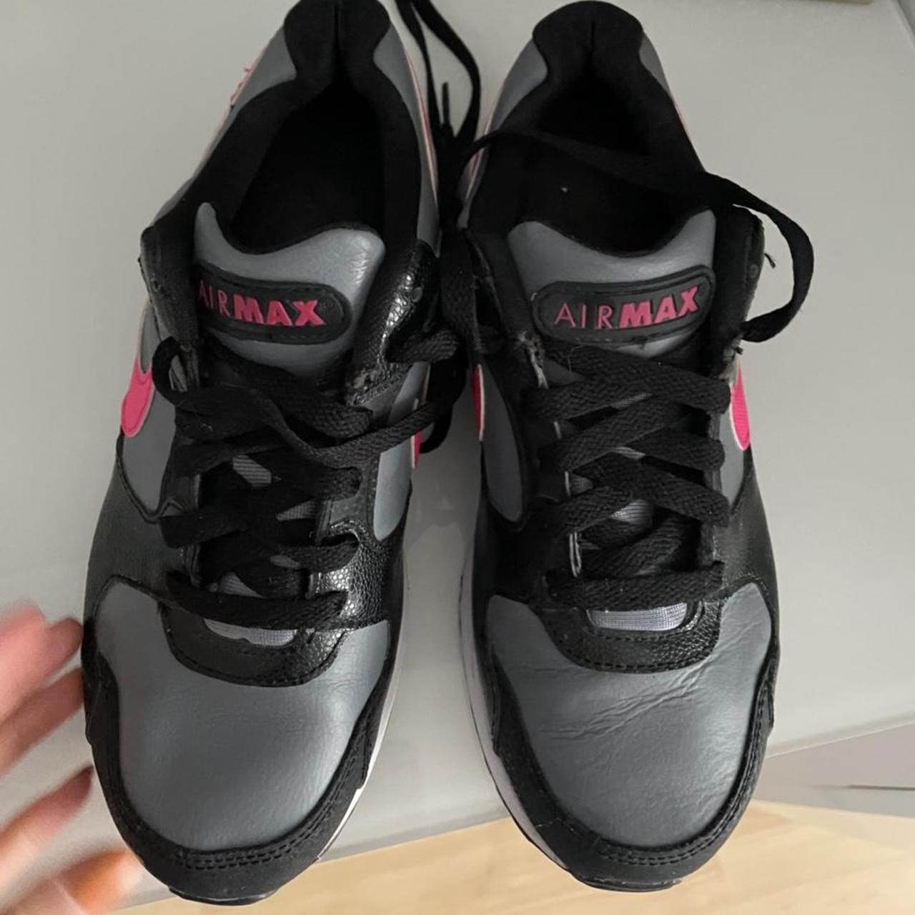 nike air max womens grey and pink