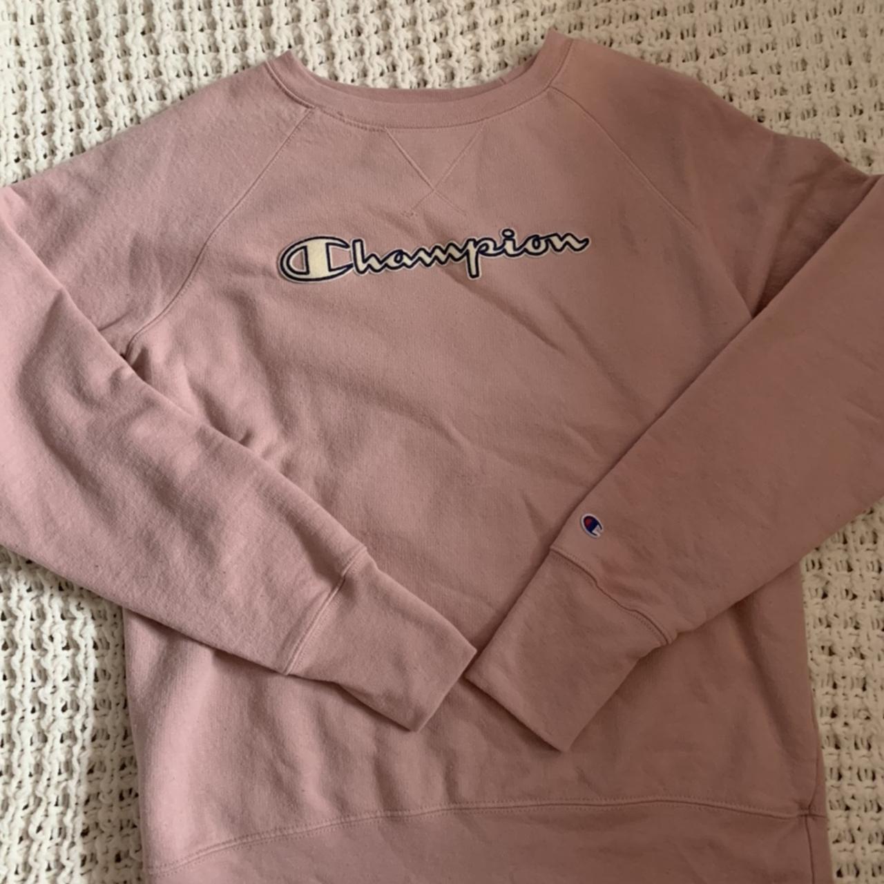 Light pink outlet champion sweatshirt