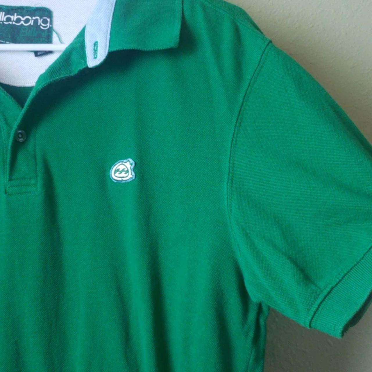 Billabong Men's Green Polo-shirts (2)