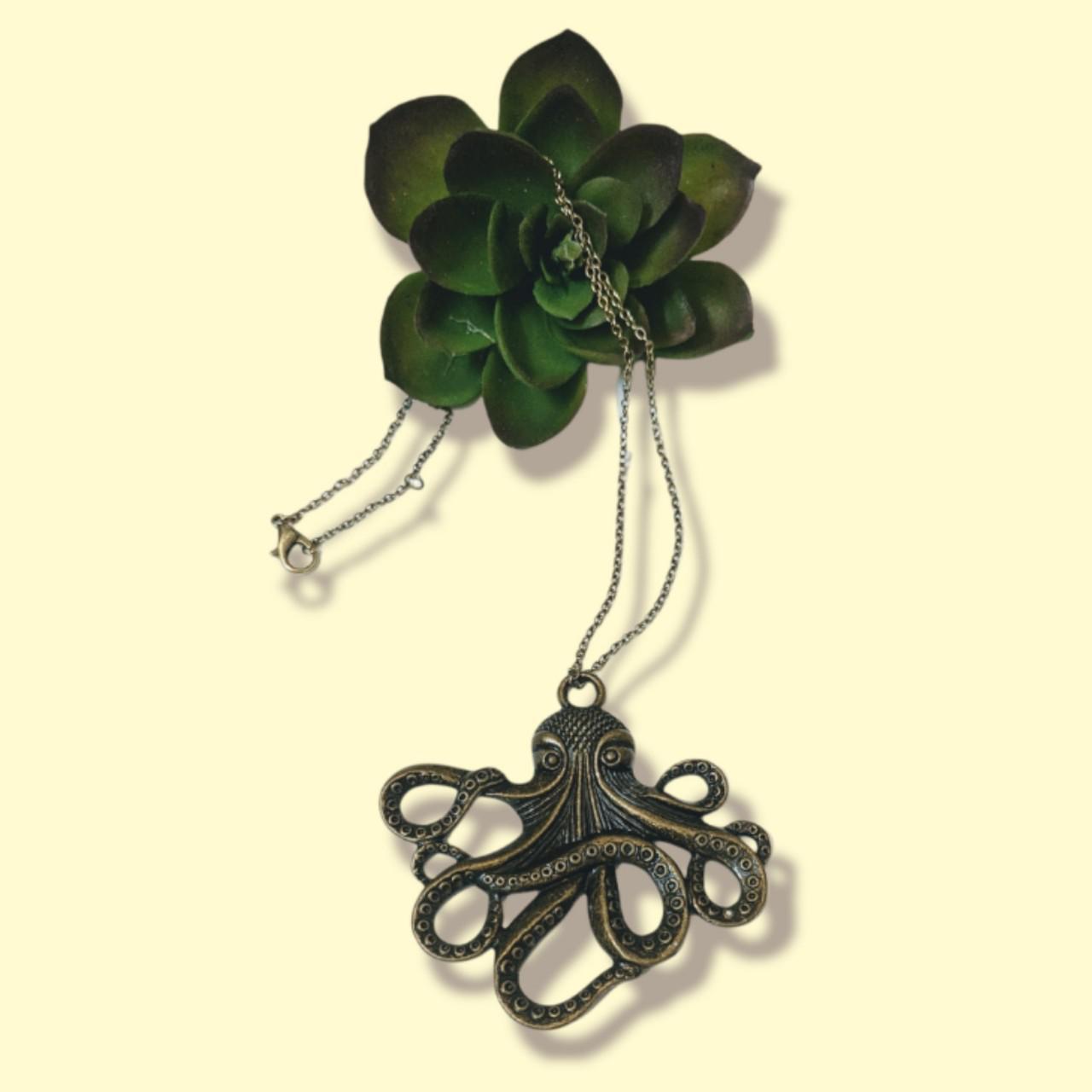 Product Image 3 - Steampunk octopus charm necklace can