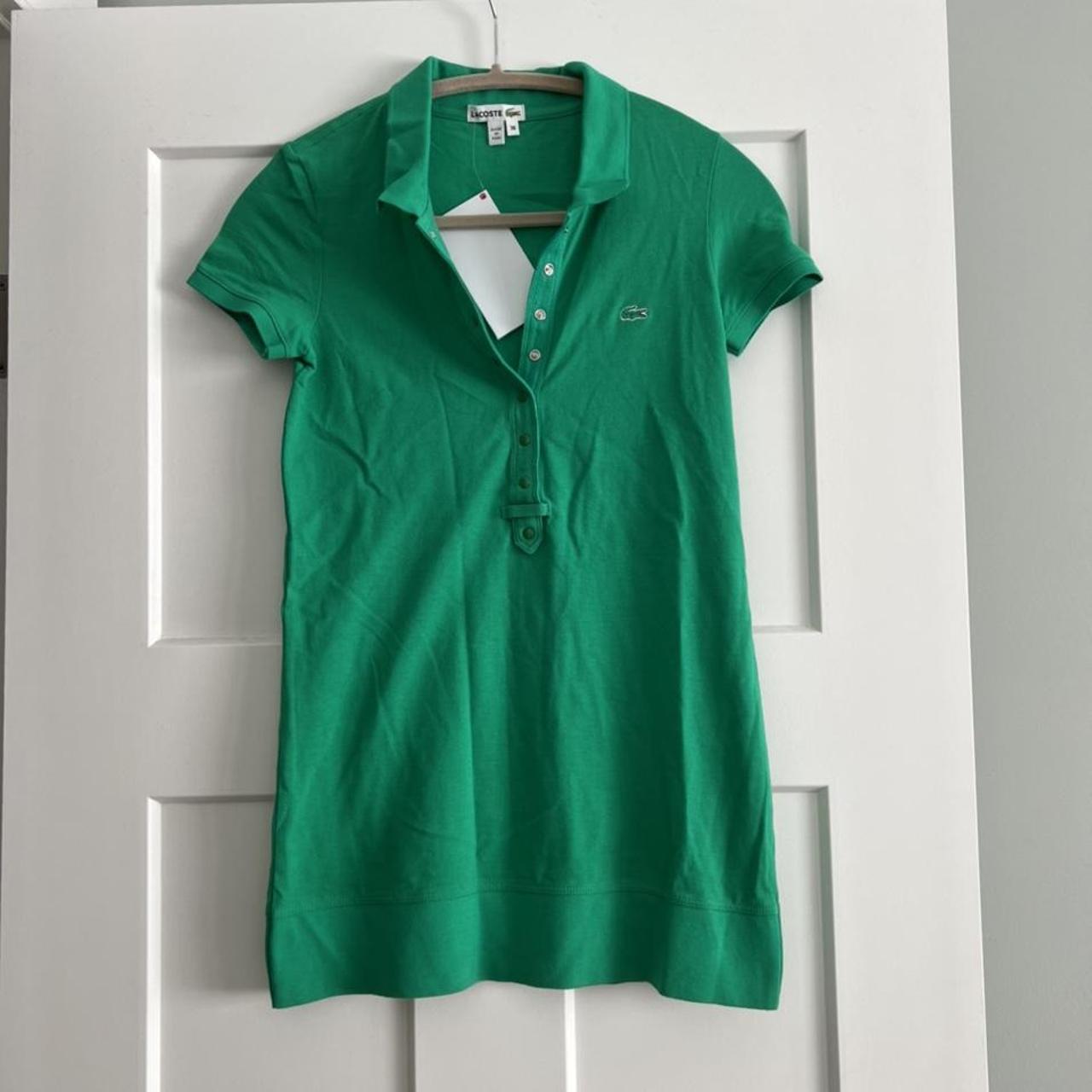 lacoste mini pique stretch polo