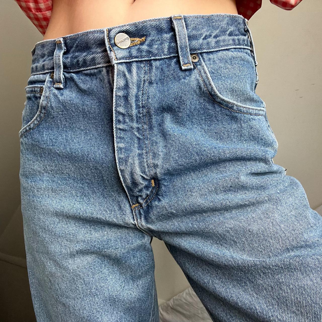 Light wash Carhartt jeans. I love how wide the legs... - Depop