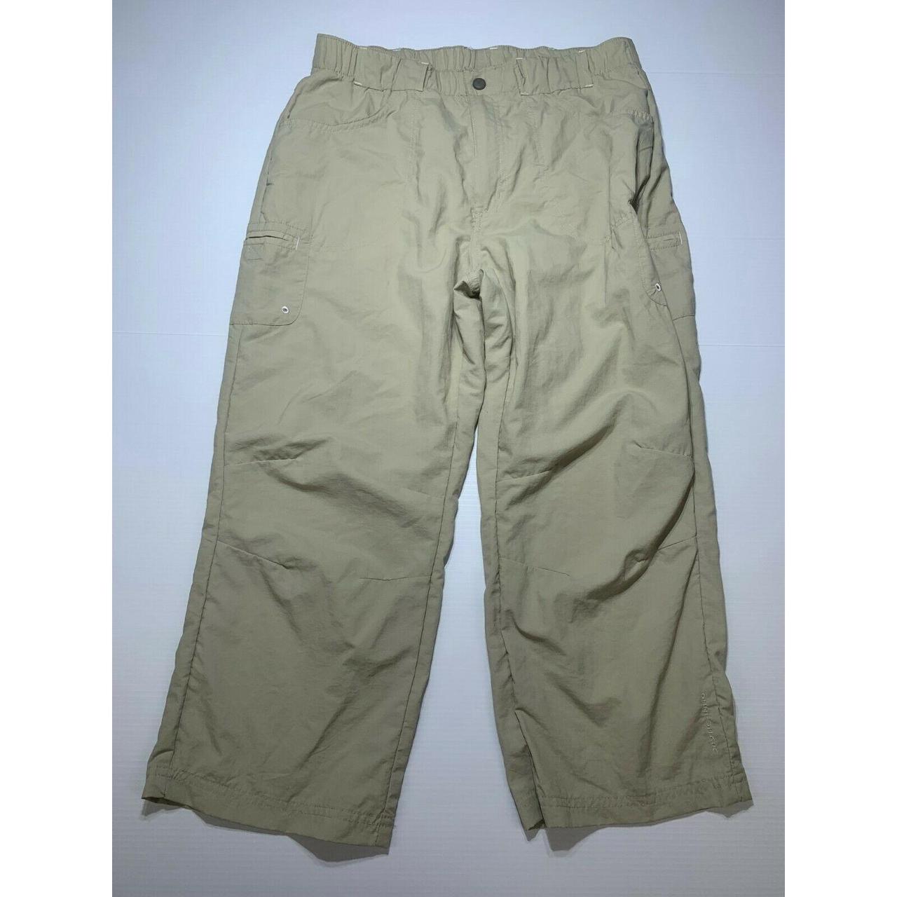 stretch cargo capri pants