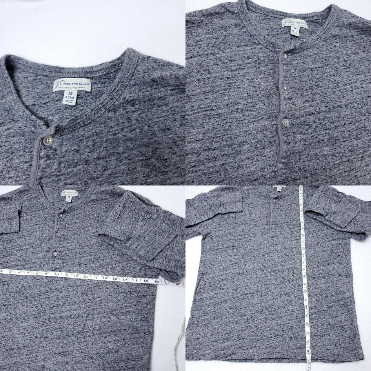 J Crew Knit Goods 3Button Long Sleeve Henley Tee T... Depop