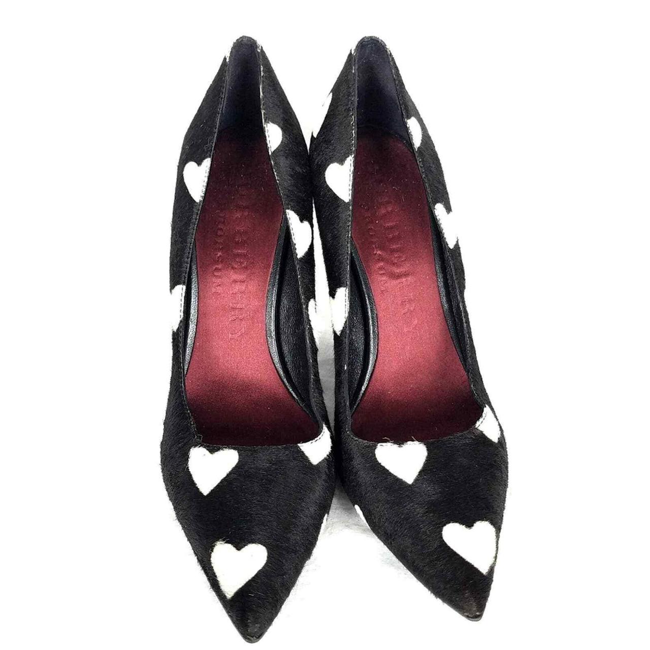 burberry heart heels