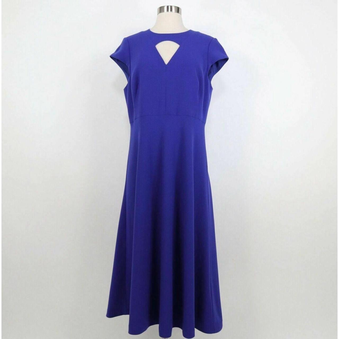 Line Dress Dr Cyra Womens US 12 Blue ...