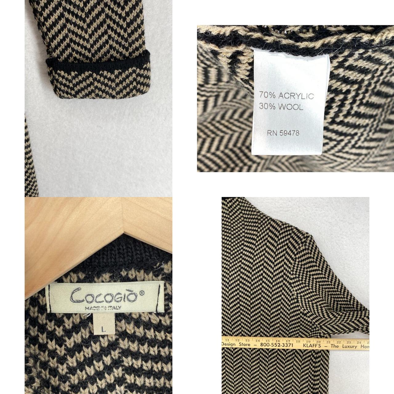 Product Image 4 - COCOGIO Wool Blend Knit Cardigan