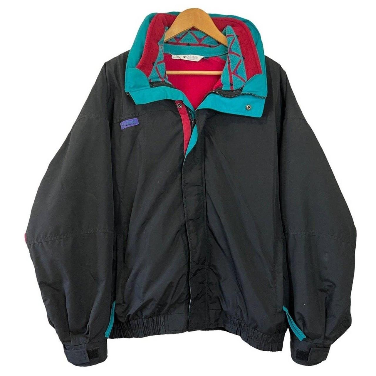 Vintage Columbia Bugaboo 1980s Ski Jacket Full... - Depop