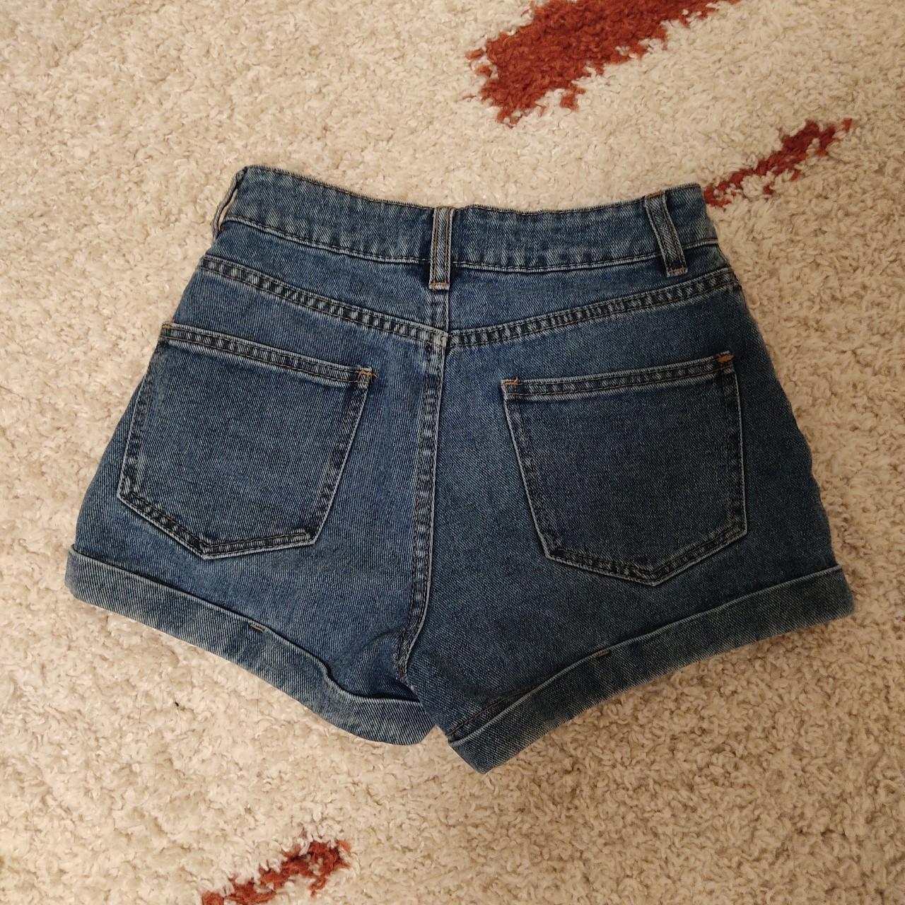 PacSun Women's Blue and Navy Shorts (2)
