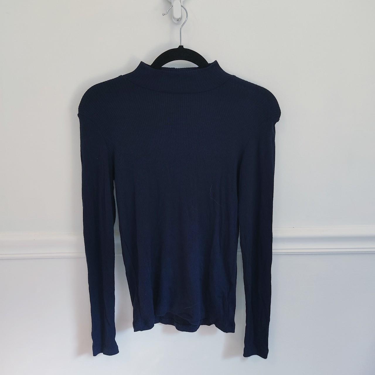 UNIQLO Men's Navy Jumper | Depop