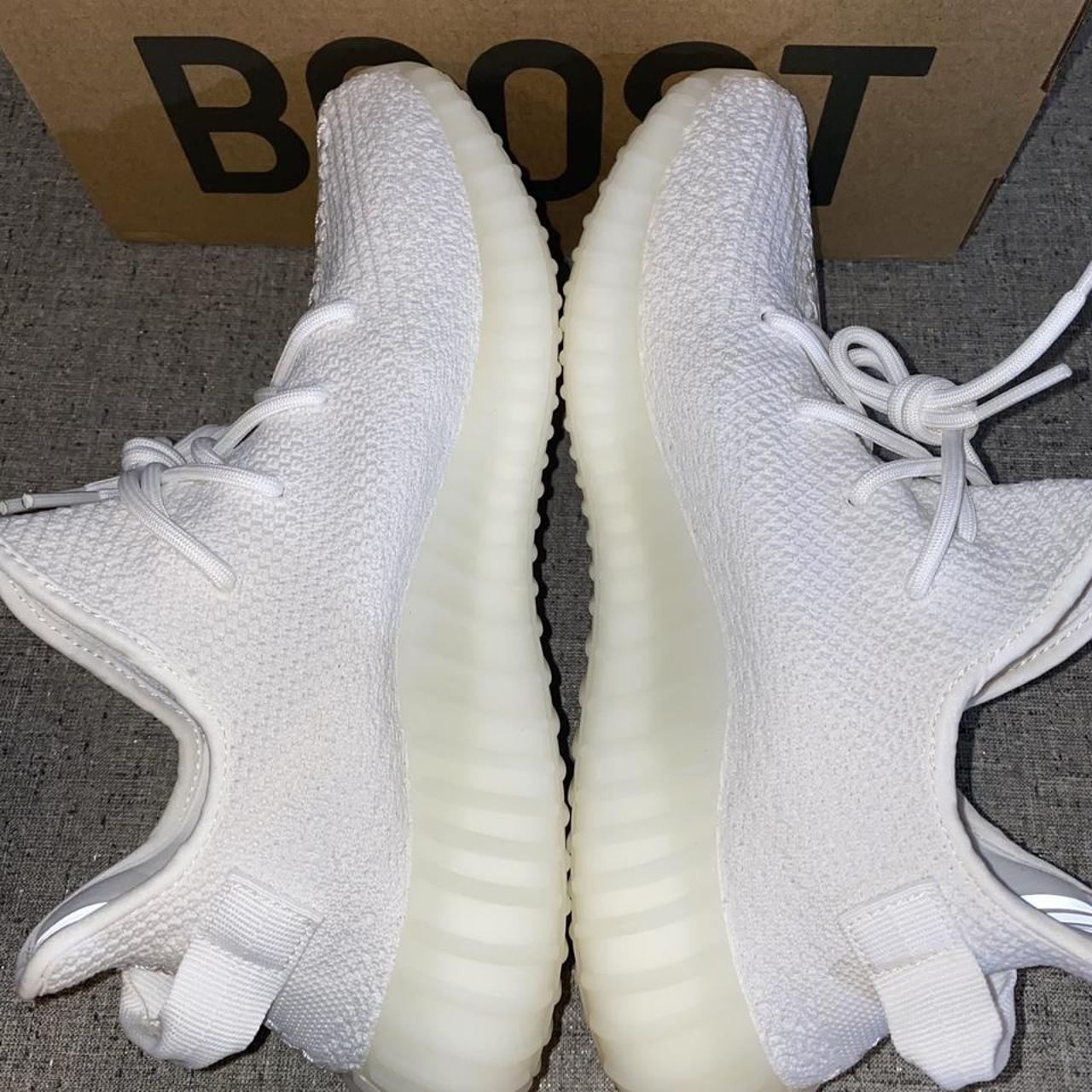 Adidas Yeezy Boost 350 v2 Cream White Size... - Depop