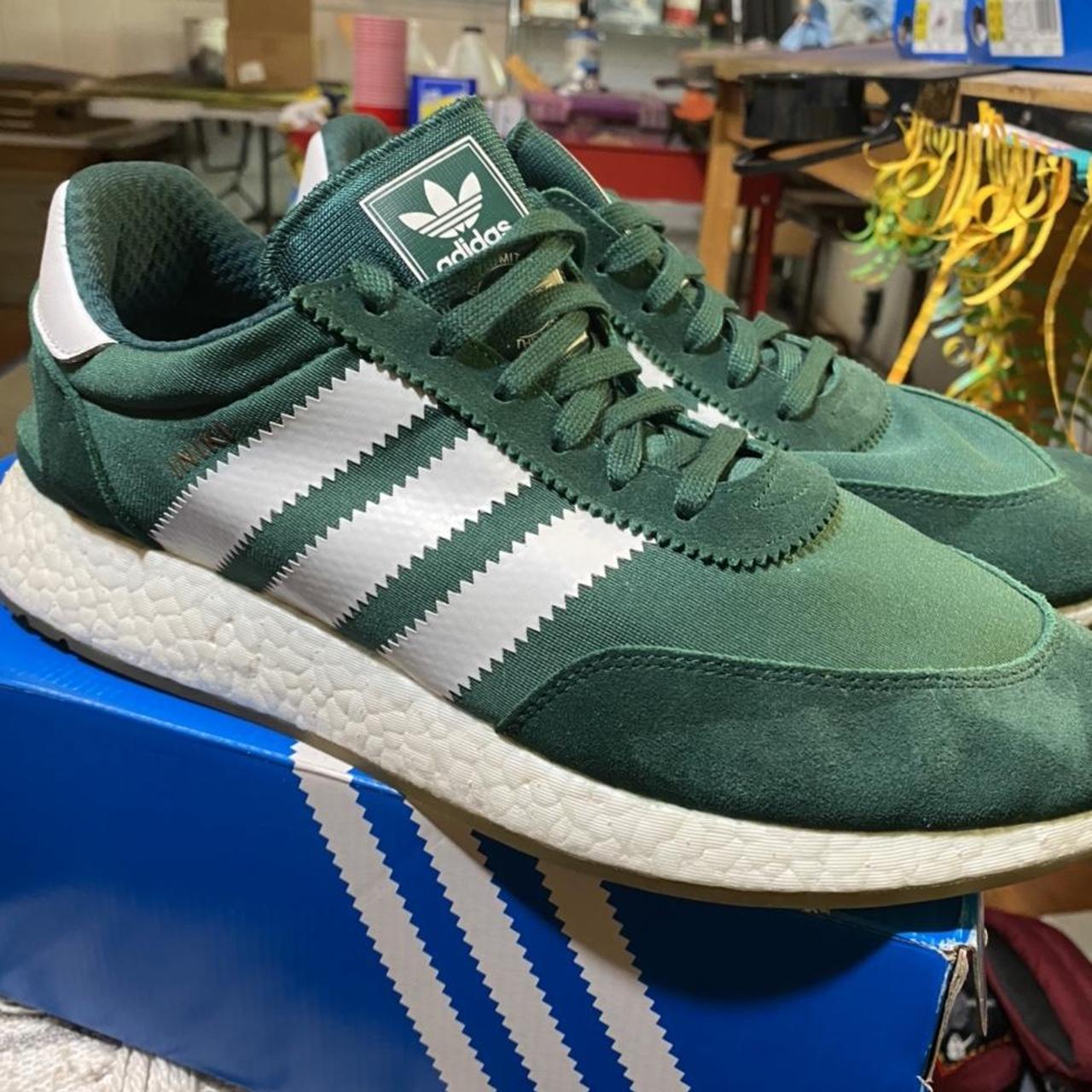 Adidas iniki runner collegiate hot sale green