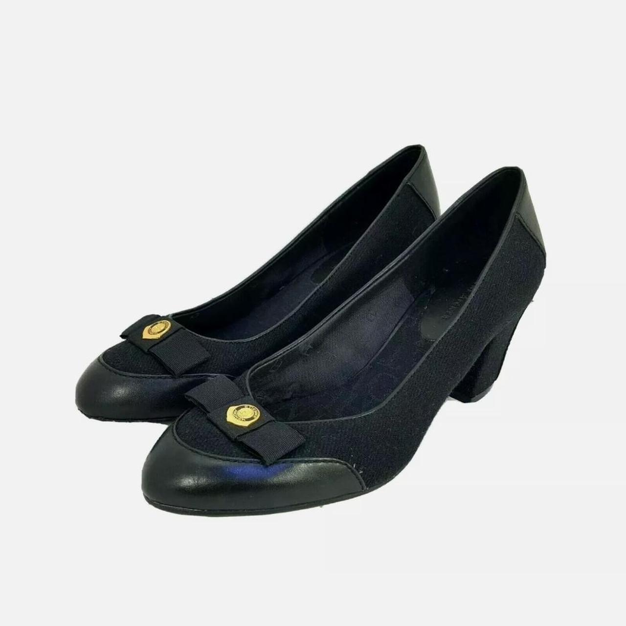 Etienne Aigner Pumps Women Black Block Heels Shoe Depop