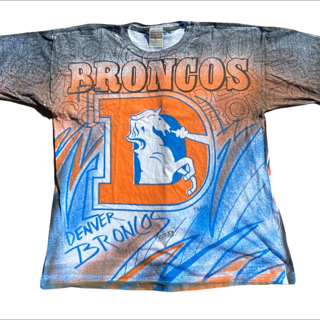 vintage broncos t shirts