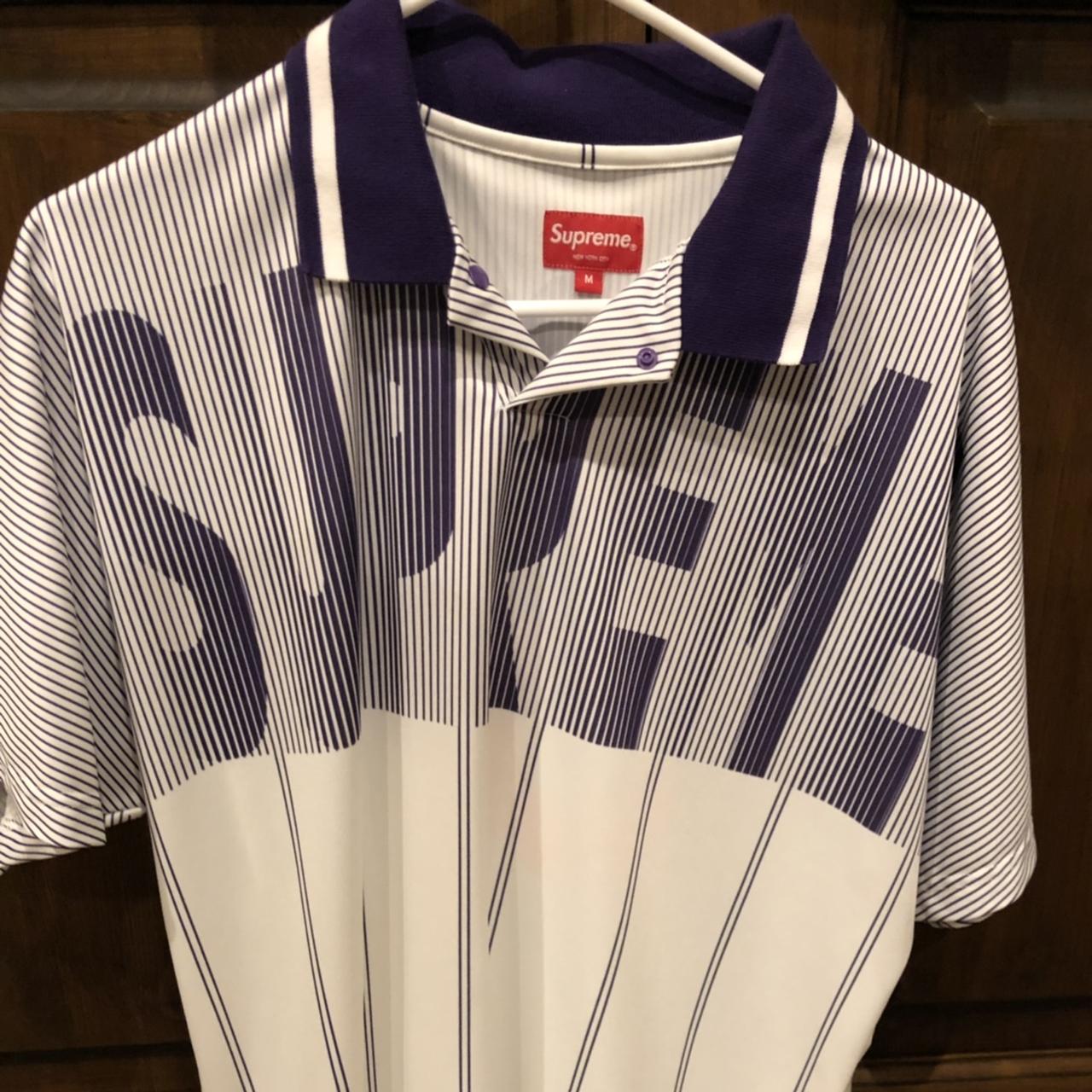 Supreme Soccer Jersey - Depop