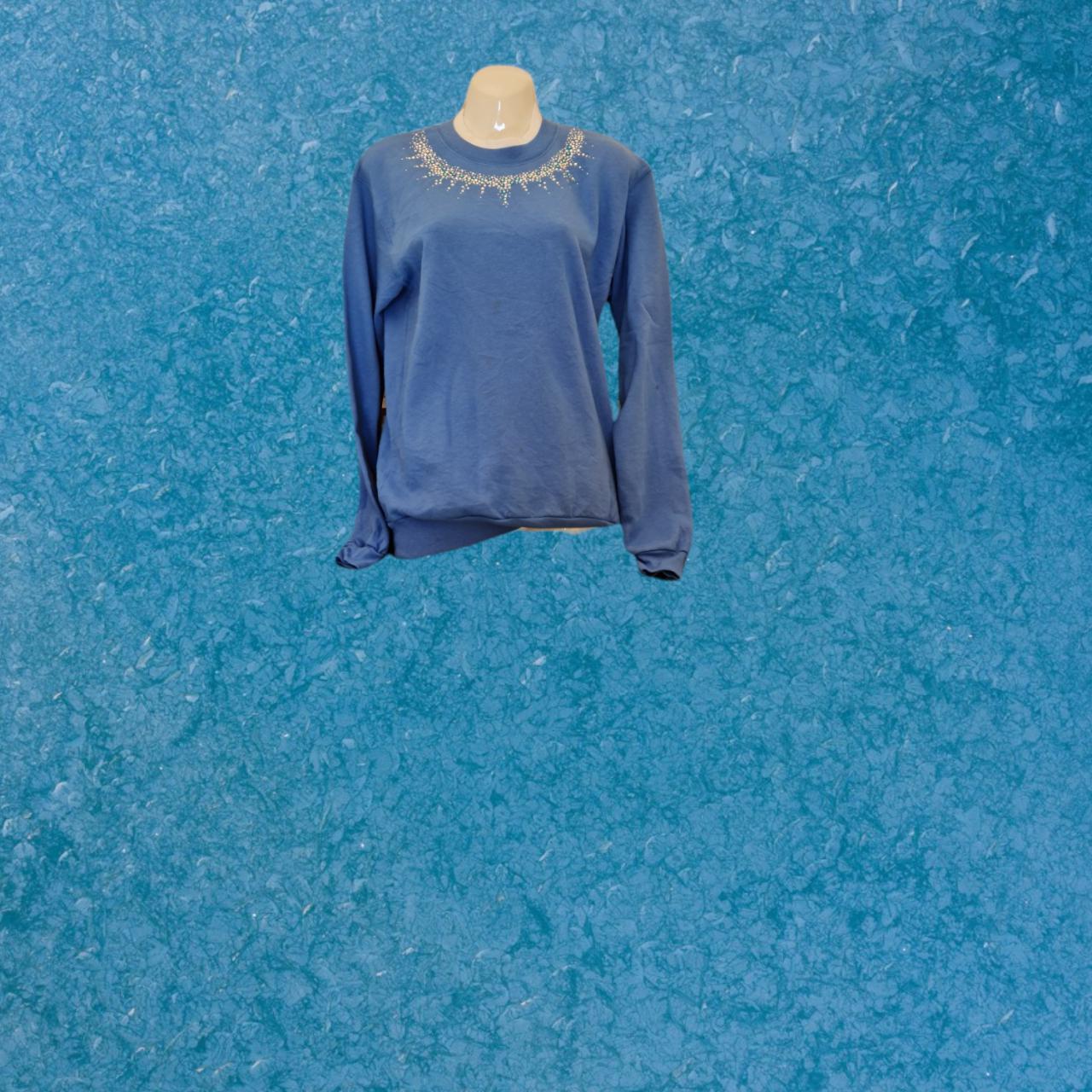 Top Stitch by Morning Sun Sky Blue Women's... Depop