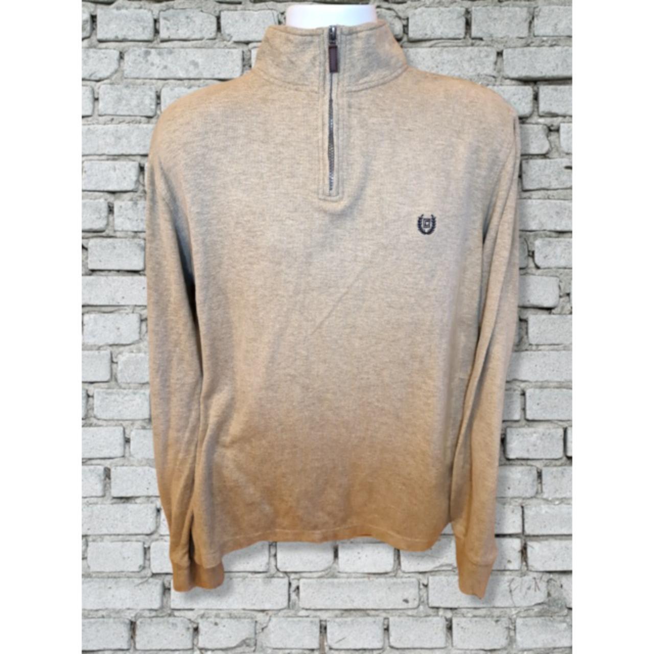 Ralph Lauren Chaps Quarter Zip Sweatshirt Men's... Depop